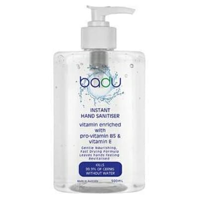 Fitness Mania - Badu Nourishing Instant Hand Sanitiser 500ml