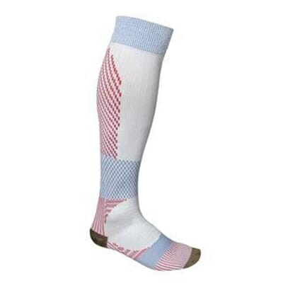 Fitness Mania - Boost Compression Socks - White/Red