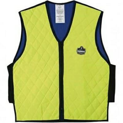 Fitness Mania - Chill-Its Evaporative Cooling Vest - Hi-Viz Lime - Large