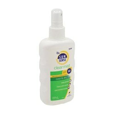 Fitness Mania - Ego Sunsense Clear Mist Sunscreen 50+ 200ml