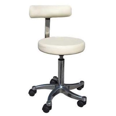 Fitness Mania - Firm-n-Fold Backrest Round Stool