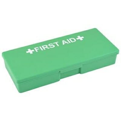 Fitness Mania - Flat Green Plastic Glove Box Kit Empty