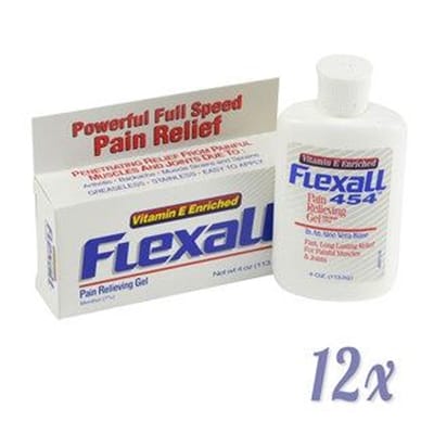 Fitness Mania - Flexall 454 Gel Bottles x 12 - 113g / 4oz