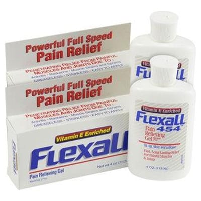 Fitness Mania - Flexall 454 Gel Bottles x 2 - 113g / 4oz