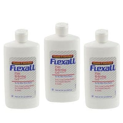 Fitness Mania - Flexall 454 Gel Bottles x 3 - 454g / 16oz