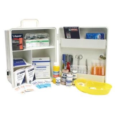 Fitness Mania - General Workplace First Aid Kit - Plastic Wall Mount