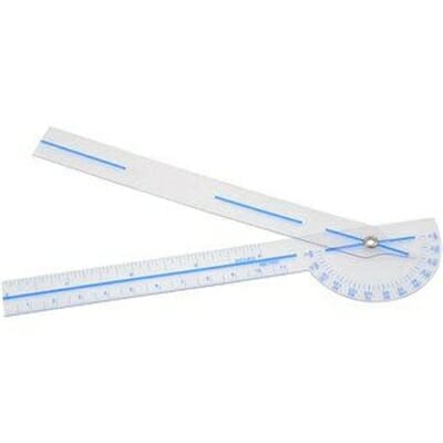 Fitness Mania - Goniometer - 180 degree 17cm length