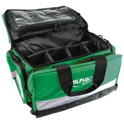 Fitness Mania - Jumbo Paramedic Green Kit Bag with Alpha Sport logo (Empty)