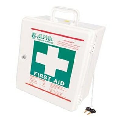 Fitness Mania - Plastic Wall Mounted Empty First Aid Kit