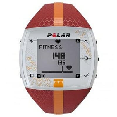 Fitness Mania - Polar Heart Rate Monitor - FT7 Female Red/Orange