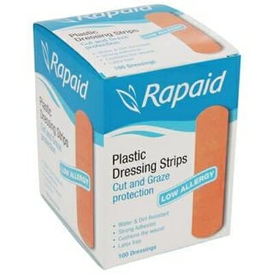 Fitness Mania - Rapaid Hypoallergenic Plastic Strips (100)