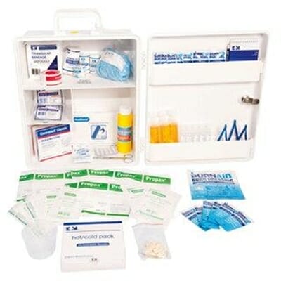 Fitness Mania - Restaurant & Hospitality First Aid Kit - Plastic Wall Mount