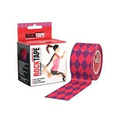 Fitness Mania - Rocktape 5cm x 5m Argyle Pink