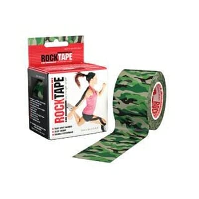 Fitness Mania - Rocktape 5cm x 5m Camo Green