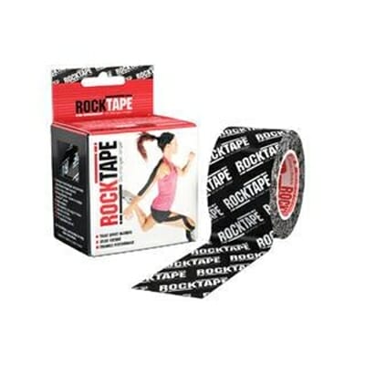 Fitness Mania - Rocktape 5cm x 5m Rocktape Logo Black