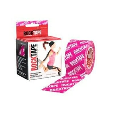Fitness Mania - Rocktape 5cm x 5m Rocktape Logo Pink