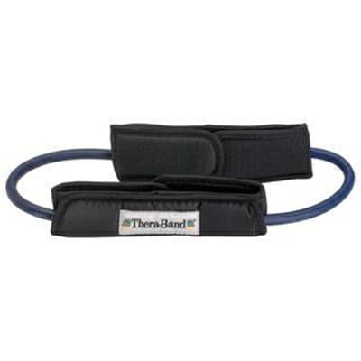Fitness Mania - Theraband Resistance Tubing Loops with Padded Cuffs