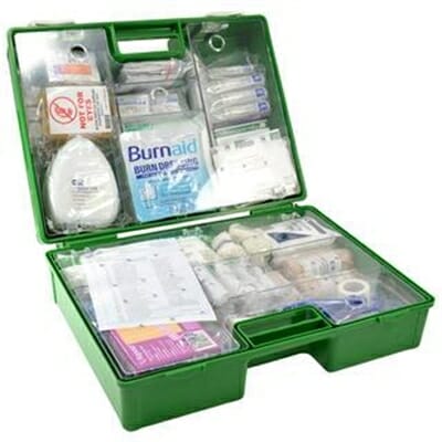 Fitness Mania - Trauma First Aid Kit in a Wall Mounted Grab & Go