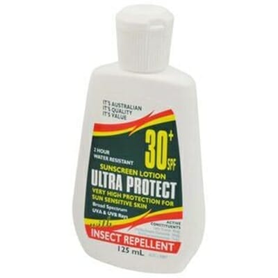 Fitness Mania - Ultra Protect 125ml Flip Top 30+ 2hr Sunscreen