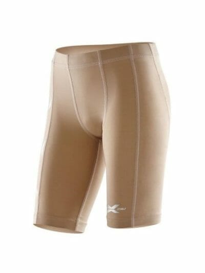 Fitness Mania - 2XU Youth Compression Full Short - Beige