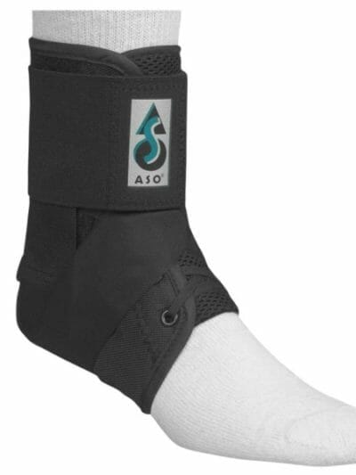 Fitness Mania - ASO Ankle Stabiliser Support Brace - Black