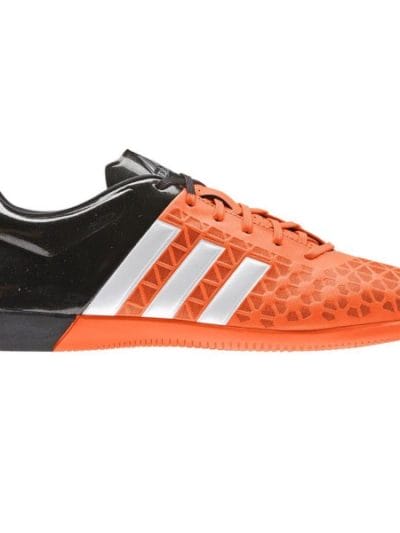 Fitness Mania - Adidas Ace 15.3 Mens Indoor Soccer Shoes - Solar Orange/White/Core Black