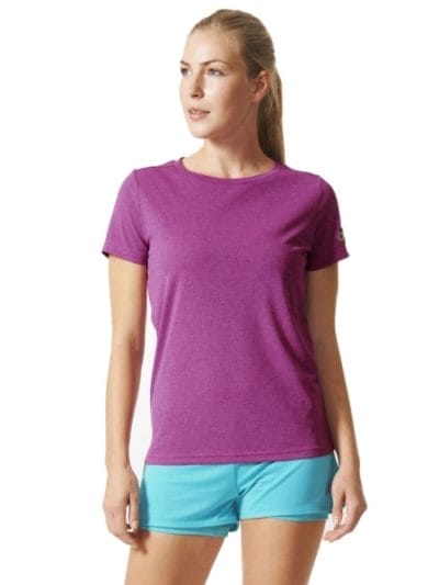 Fitness Mania - Adidas Climachill Womens Running T-Shirt - Purple