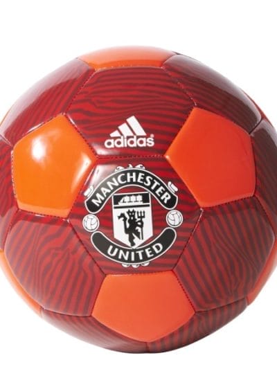 Fitness Mania - Adidas Manchester United Supporters Soccer Ball - Size 5 - Red