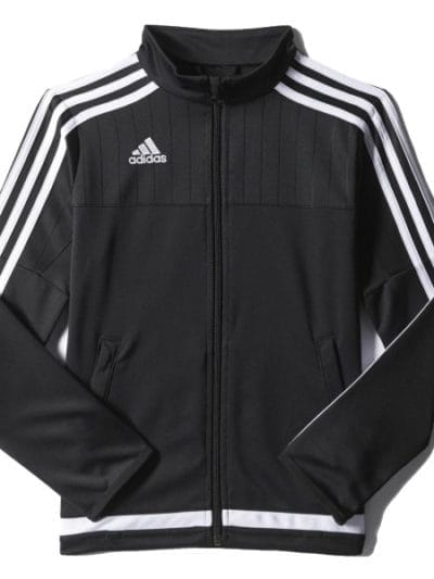Fitness Mania - Adidas Tiro 15 Kids Boys Training Jacket - Black/White