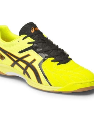 Fitness Mania - Asics Copero S 2 - Mens Indoor Soccer Shoes - Flash Yellow/Onyx/Marigold