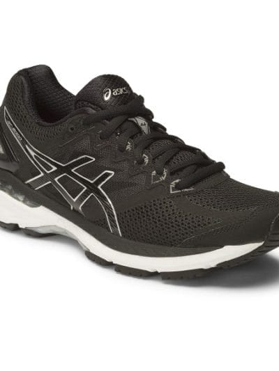 Fitness Mania - Asics GT-2000 4 (B) - Womens Running Shoes - Black/Onyx/Silver