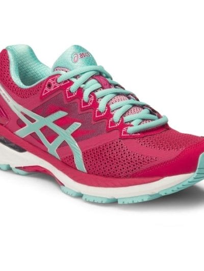 Fitness Mania - Asics GT-2000 4 (D) - Womens Running Shoes - Azalea/Turquoise/White
