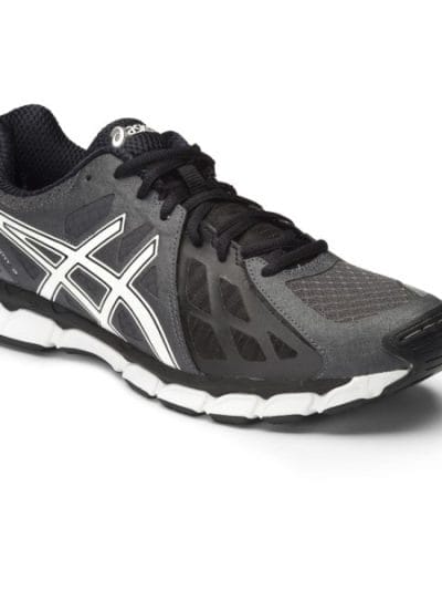 Fitness Mania - Asics Gel Ballarat 3 - Mens Cross Training Shoes - Charcoal/White/Black