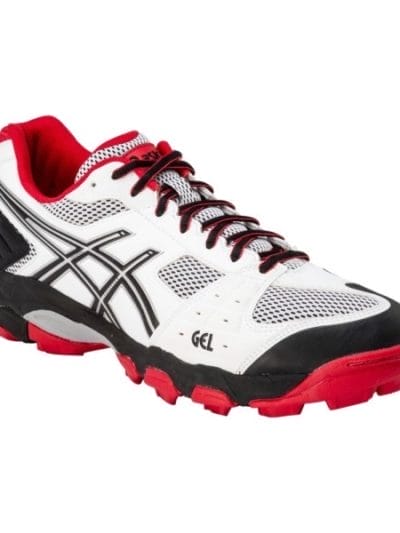 Fitness Mania - Asics Gel Blackheath 4 - Mens Hockey Shoes - White/Red