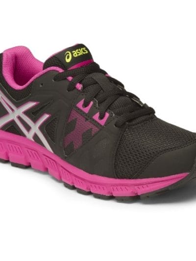 Fitness Mania - Asics Gel Craze TR 3 GS - Kids Girls Cross Training Shoes - Black/Silver/Berry