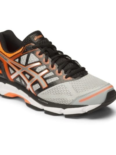 Fitness Mania - Asics Gel Divide 2 (2E) - Mens Running Shoes - Silver/Grey/Hot Orange