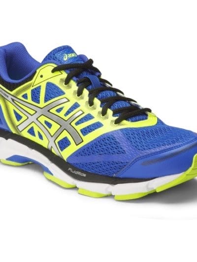 Fitness Mania - Asics Gel Divide 2 (4E) - Mens Running Shoes - Electric Blue/Silver/Flash Yellow