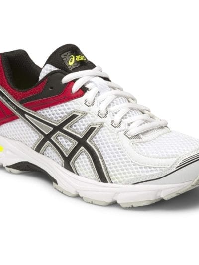 Fitness Mania - Asics Gel GT-1000 4 GS - Kids Boys Running Shoes - White/Black/Racing Red