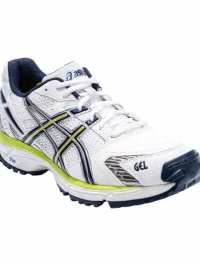 Fitness Mania - Asics Gel Hardwicket 5 Cricket Shoes - White/Black/Yellow