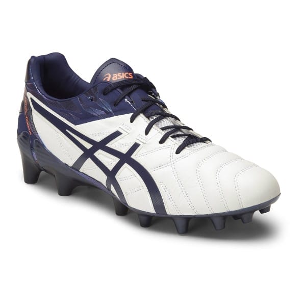 Fitness Mania - Asics Gel Lethal Tigreor 9 IT - Mens Football Boots - White/Indigo Blue/Flash Coral