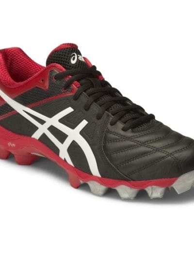 Fitness Mania - Asics Gel Lethal Ultimate IGS 12 - Mens Football Boots - Black/White/Racing Red