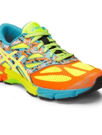 Fitness Mania - Asics Gel Noosa Tri 10 GS - Kids Boys Running Shoes - Hot Orange/Flash Yellow/Hot Orange