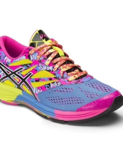 Fitness Mania - Asics Gel Noosa Tri 10 - Womens Running Shoes - Powder Blue/Black/Hot Pink