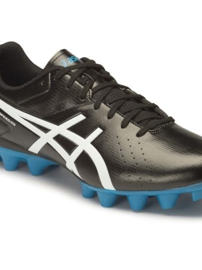 Fitness Mania - Asics Lethal Speed RS - Mens Football Boots - Black/White/Methyl Blue