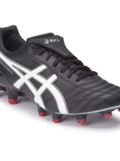 Fitness Mania - Asics Lethal Testimonial 4 IT - Mens Football Boots - Black/White/Silver