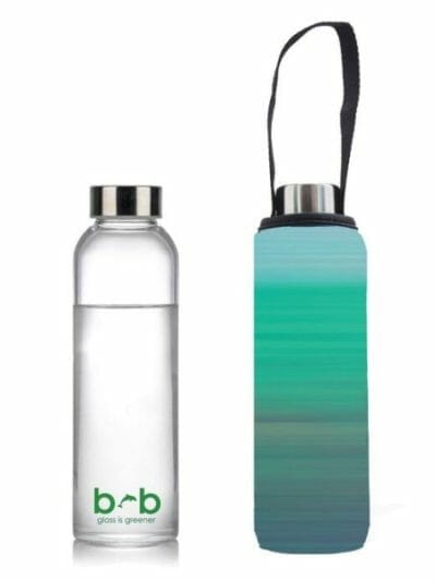 Fitness Mania - BBBYO Glass Is Greener Bottle + Marina Carry Cover - 570mL