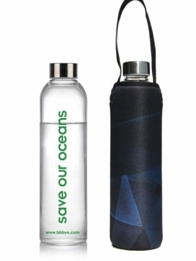 Fitness Mania - BBBYO Glass Is Greener Bottle + Prism Carry Cover - 750mL