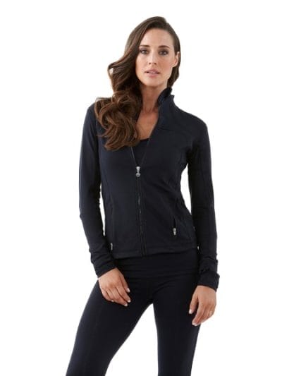 Fitness Mania - Bayse Essential Womens Training Jacket - Black