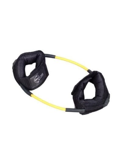 Fitness Mania - Body Concept Resistance Ankle Tube - Light - Black/Yellow