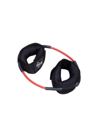 Fitness Mania - Body Concept Resistance Ankle Tube - Strong - Black/Red